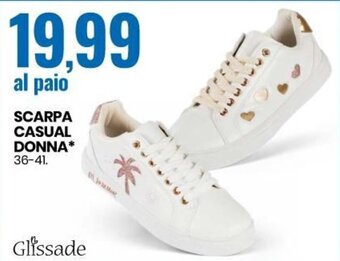 Eurospin Glissade Scarpa Casual Donna offerta