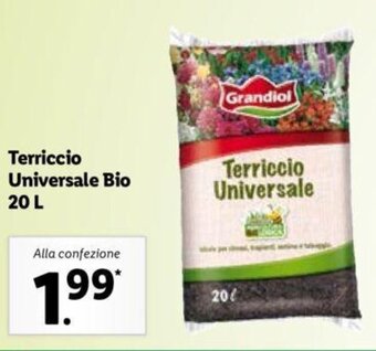 Lidl Terriccio Universale Bio 20 L offerta