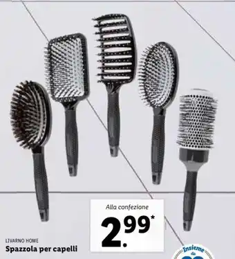 Lidl Livarno Home Spazzola per capelli offerta