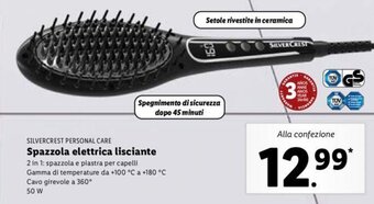 Silvercrest Personal Care Spazzola elettrica lisciante
