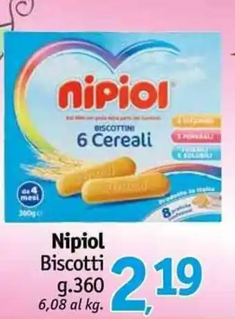 Famila Superstore Nipiol Biscotti 360 g offerta