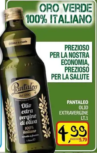 Famila Superstore Pantaleo Olio Extravergine 1 lt offerta