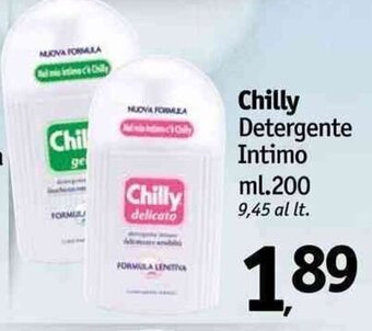 Famila Superstore Chilly Detergente intimo 200 ml offerta