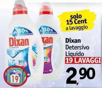 Famila Superstore Dixan Detersivo Liquido 19 lavaggi offerta