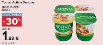 Carrefour Danone Activia Yogurt 500 g offerta