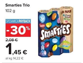 Smarties Trio 102 g