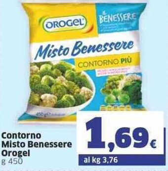 Sigma Orogel Contorno Misto Benessere g 450 offerta