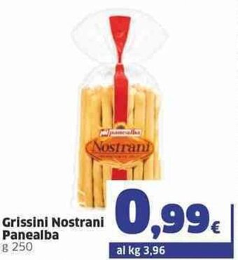 Grissini Nostrani Panealba g 250