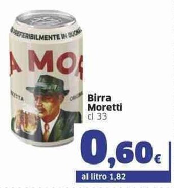 Sigma Birra Moretti cl 33 offerta