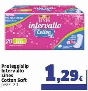 Sigma Lines Proteggislip Intervallo Cotton Soft pezzi 20 offerta
