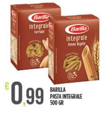 Euroesse Barilla Pasta Integrale 500 gr offerta