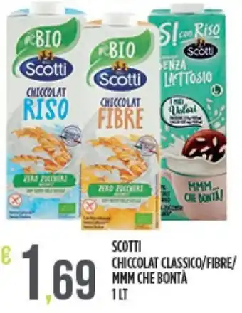 Scotti Chiccolat Classico/Fibre/ MMM Che Bontà 1lt