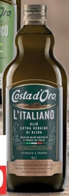 Euroesse Costa D'Oro Olio Extra Vergine 100% Italiano offerta