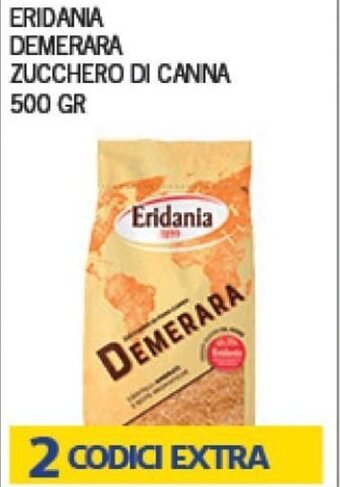 Euroesse Eridania Demerara Zucchero di Canna 500 gr offerta