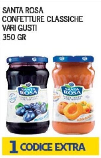 Euroesse Santa Rosa Confetture Classiche vari gusti 350 gr offerta