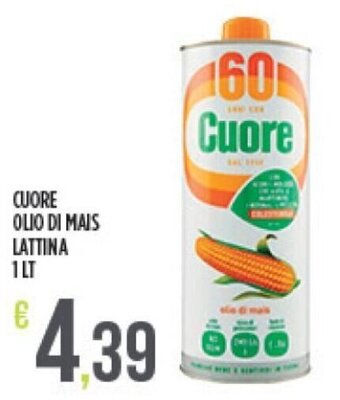 Euroesse Cuore Olio di Mais Lattina 1 lt offerta