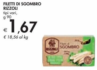 Bennet Filetti di sgombro rizzoli offerta