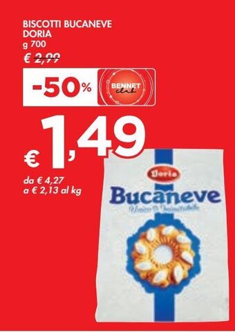 Biscotti bucaneve doria