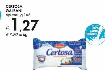 Bennet Certosa galbani offerta
