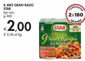 Bennet Il mio gran ragú star offerta