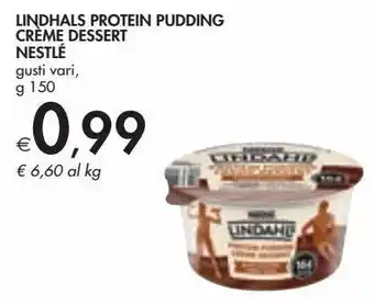 Bennet Lindhals protein pudding creme dessert nestlé offerta