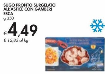 Bennet Sugo pronto surgelato all'astice con gamberi esca offerta