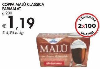 Coppa malú classica parmalat