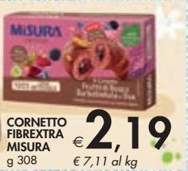 Bennet Cornetto fibrextra misura offerta