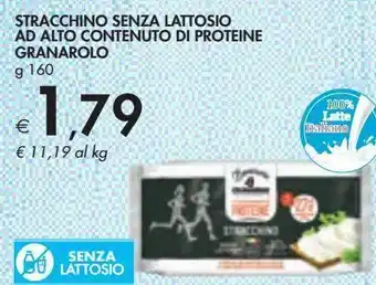 Bennet Stracchino senza lattosio ad alto contenuto di protein granarolo offerta