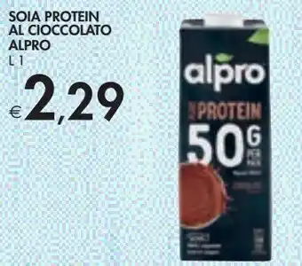 Bennet Soia protein al cioccolato alpro offerta