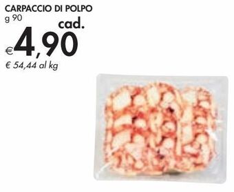 Carpaccio di polpo