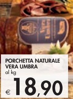 Bennet Porchetta naturale vera umbra offerta