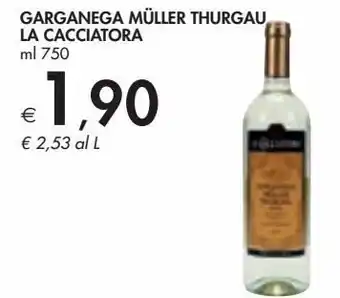 Bennet Garganega müller thurgau la cacciatora offerta