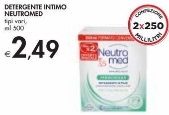 Bennet Detergente intimo neutromed offerta