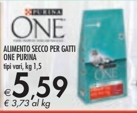 Bennet Alimento secco per gatti one purina offerta