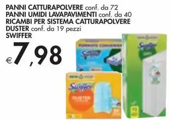 Bennet Panni catturapolvere, panni umidi lavapavimenti, ricambi per sistema catturapolvere duster swiffer offerta