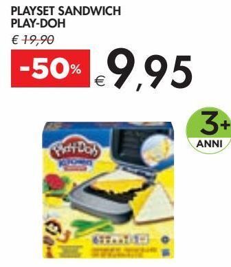 Bennet Playset sandwich play-doh offerta