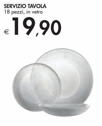 Bennet Servizio tavola offerta
