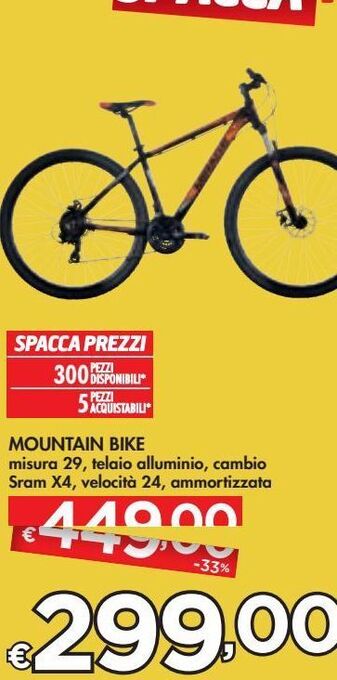 Bennet Mountain bike offerta