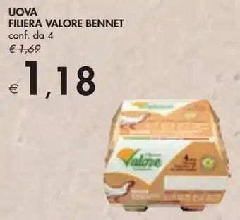 Bennet Uova filiera valore bennet offerta