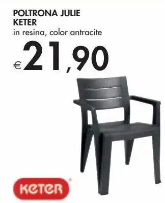 Bennet Poltrona julie keter offerta