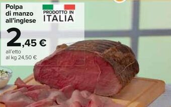 Carrefour Iper Polpa di manzo all'inglese offerta