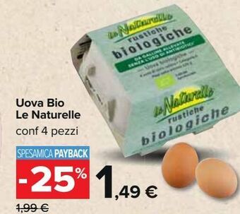 Uova bio le naturelle