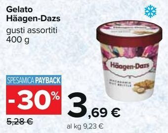 Carrefour Iper Gelato häagen-dazs offerta