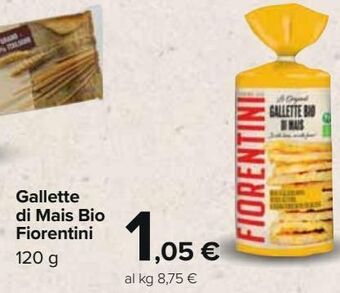 Gallette di mais bio fiorentini