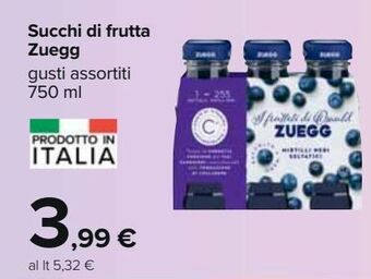 Succhi di frutta zuegg