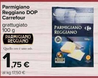 Carrefour Iper Parmigiano reggiano dop carrefour offerta