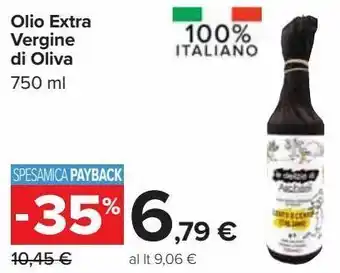 Carrefour Iper Olio extra vergine di oliva offerta