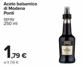 Aceto balsamico di modena ponti