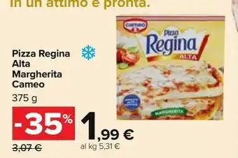 Carrefour Iper Pizza regina alta margherita cameo offerta